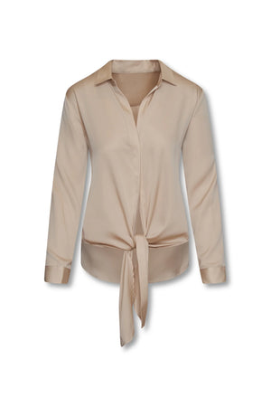 Silk 95 Five Thai Top in Almond