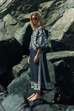 Scarlet Poppies Tahara Kaftan in Black
