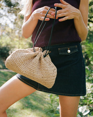 Day Et Day Crochet Handbag in in Beige