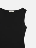 Frame Drape Dress in Black