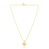 Talis Chains Solar Eclipse Pendant in Gold