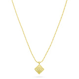 Talis Chains Solar Eclipse Pendant in Gold