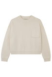 Jumper 1234 Heavy Pocket Turtle in Cream