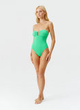 Melissa Odabash Barbuda Swimsuit in Green Ridges