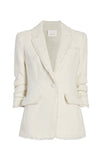 Cinq A Sept Boucle Khloe Blazer in Gardenia