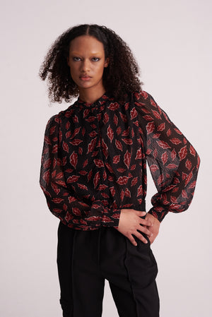 Hofmann Nola Heart Top in Black