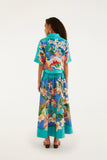 Farm Rio Garden Of Life Midi Skirt