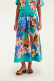 Farm Rio Garden Of Life Midi Skirt