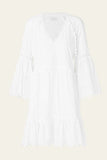 By Malina Khloe Dress in White