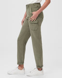 Paige Drew Cargo Jeans in Ivy Green