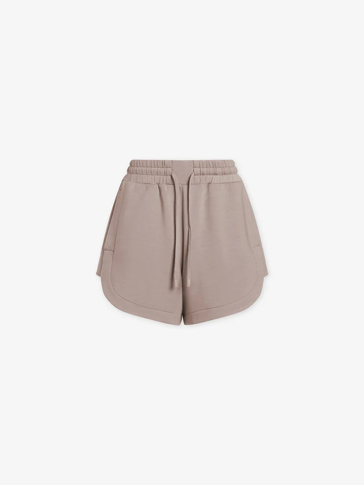 Varley Keeley High Rise Shorts in Taupe – The Gate Boutique
