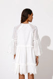 By Malina Khloe Dress in White