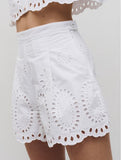 Idano Quoc Shorts in White