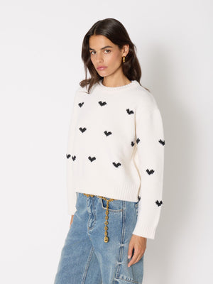 Berenice Mon Coeur Jumper in Ecru