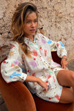 Never Fully Dressed Celestial Marley Shirt in White