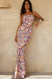 Alexander Miro Elodie Marble Dress Multicolour