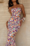 Alexander Miro Elodie Marble Dress Multicolour