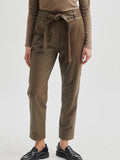 Second Female Lindie Leather Pants Taupe