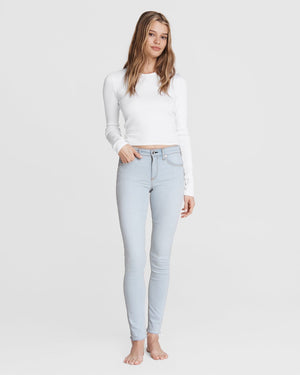 Rag And Bone Catemid Rise Skinny Primrose PRIMROSE