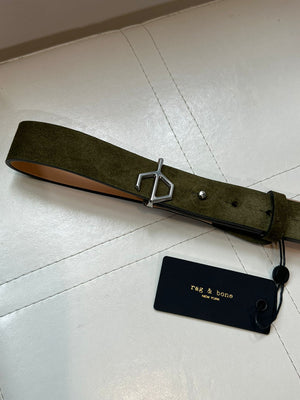 Rag And Bone Anniversary Belt Olive