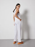 Not Shy Satine Trousers in White