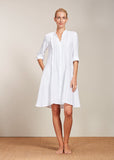0039 Italy Soulin Dress in White