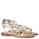 Ash Paloma Sandals in Gold