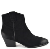 Ash Houston Ankle Boots in Baby Soft Black