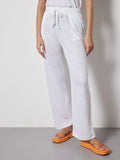 Not Shy Satine Trousers in White
