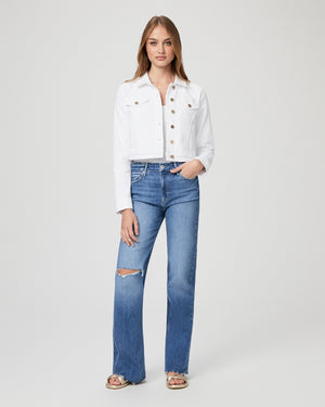 Paige Vivienne Jacket in Crisp White