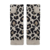 Somerville Scarves Leopard Wrist warmers